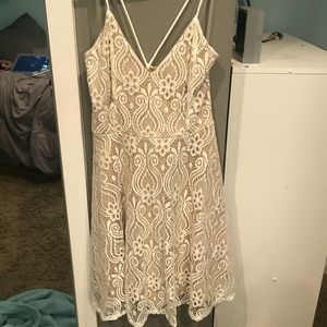 White Lace Dress